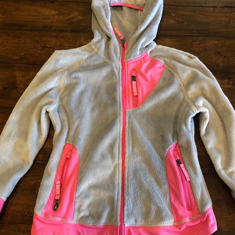 Snozu girls fleece jacket - girls size 7/8